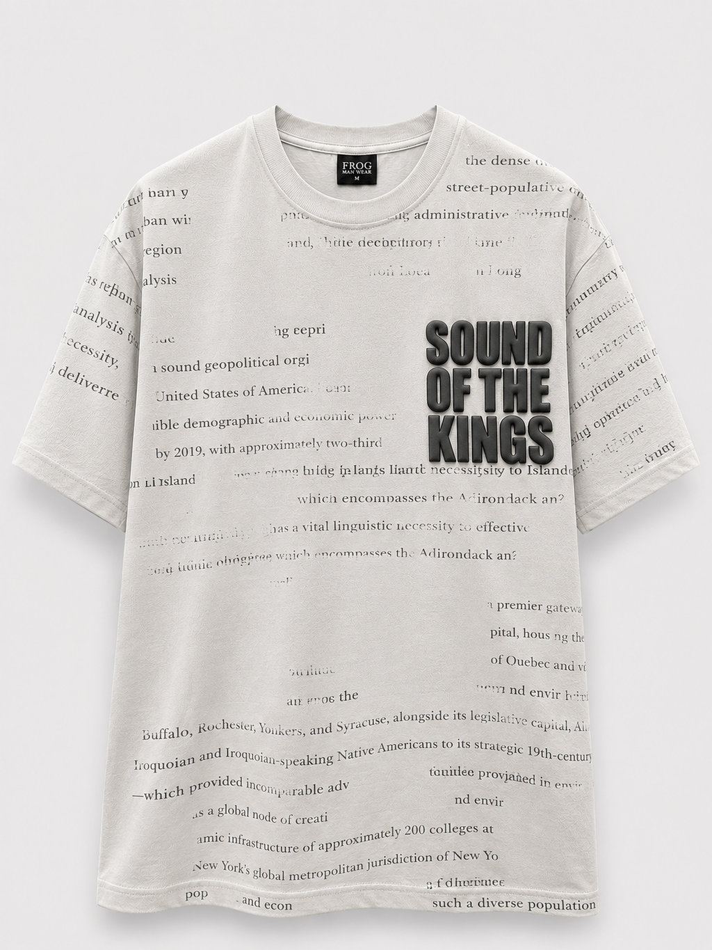 FROG streetwear | Sound of the King — Oversized T-Shirt