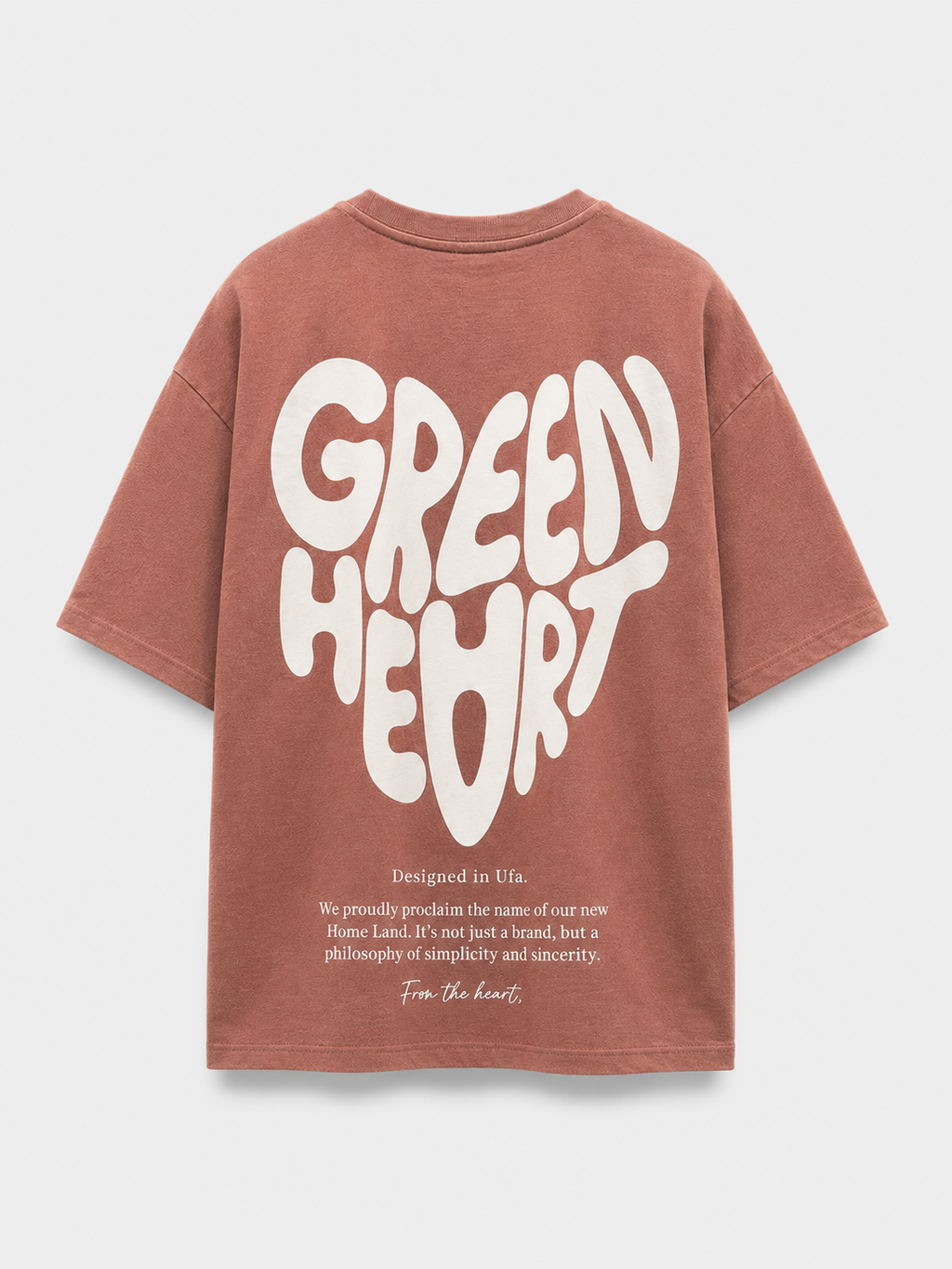 Short sleeve T-shirt with with exclusive graphic prints on the front and back, featuring a round neck. Made from 100% premium interlock cotton.