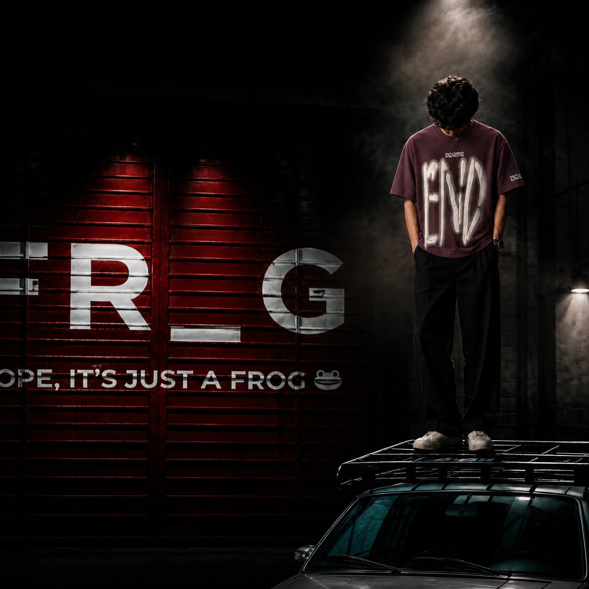FROG streetwear | Endaround — Oversized Graffiti T-Shirt