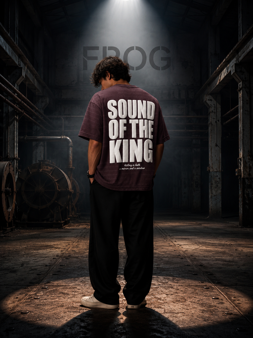 FROG streetwear | Sound of the King — Oversized T-Shirt